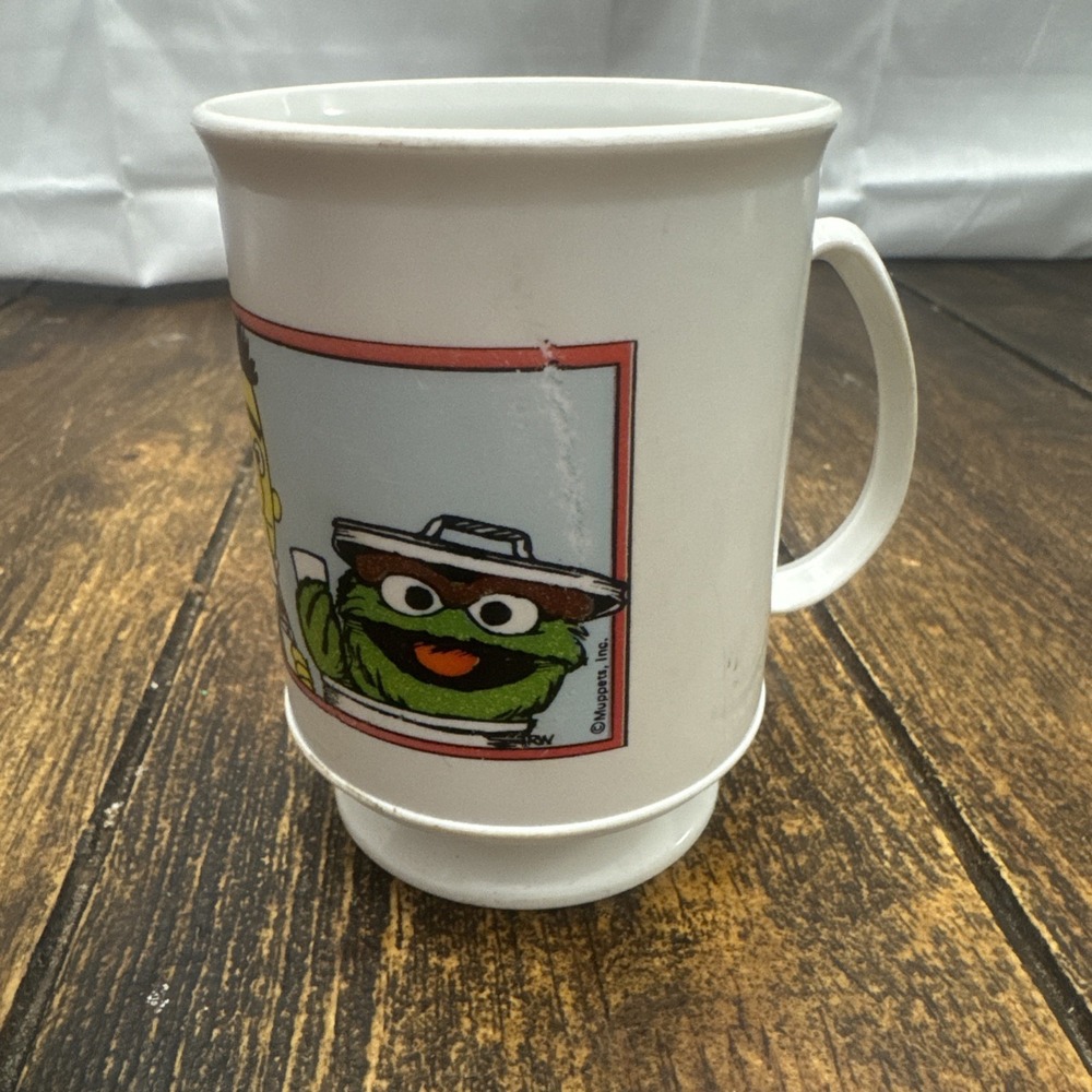 Vintage Muppets Plastic Mug Cup